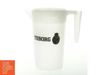 Tuborg plastik kande fra Tuborg (str. 23 cm)