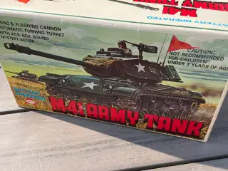 Stor japansk bliktank i æske