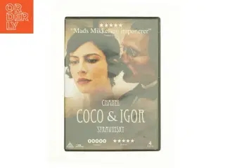 Coco Chanel & Igor Stravinsky fra DVD