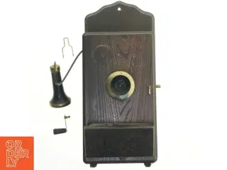 Antik vægtelefon (str. 44x19,5 cm)