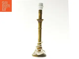 Bordlampe i messing (str. 43,5 cm)