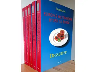 Europas mesterkokke byder til bords - 5 Bøger