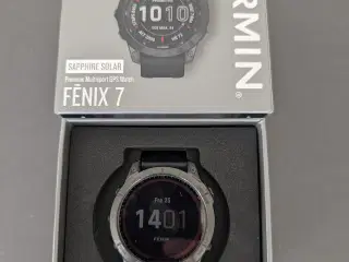 Garmin Fenix 7 Sapphire Solar Carbon Grey