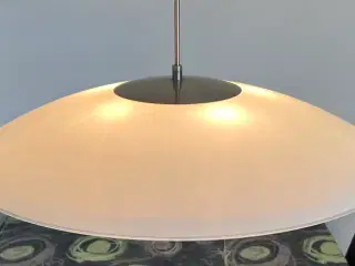 Spisebordslampe i glas m. dæmper