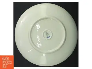 Porcelænsskål med blomstermotiv fra B&G (str. 24,5 cm)
