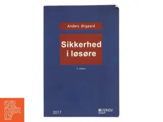 Sikkerhed i løsøre af Anders Ørgaard (Bog)