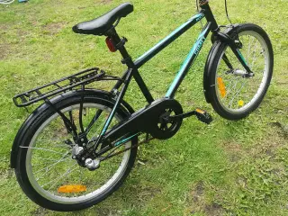 PUCH   20"  31cm  Dæk som ny ,3 gear ,lys battery 