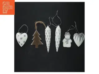 Juledekoration (str. 6,5-11,5 cm)