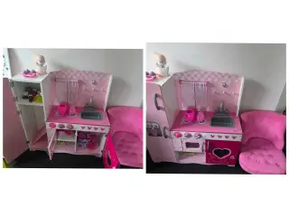 lyserød køkken legetøj 