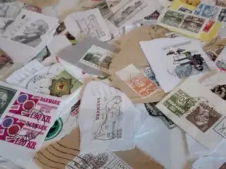 Pose med frimærker