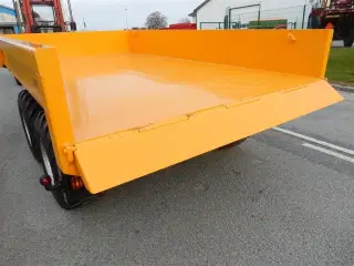 Tinaz 10 tons dumpervogn med hydr. bagklap - 40 cm sider