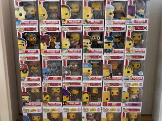 Funko Pop Samling, Simpsons, Toy Story mm