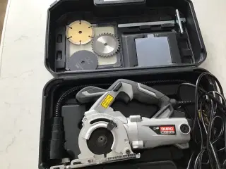 Dyksav med 4 klinger (rundsav ) som ny DURO 240 V.
