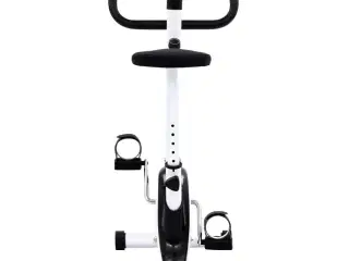 Motionscykel med bæltemodstand sort