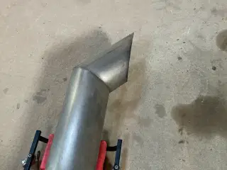 Udstødning Rustfri-rør Magnum/MX Magnum 8”