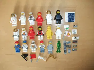 Lego Space Figurer+Tilbehør 