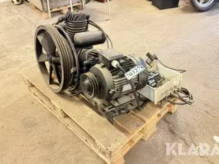 Stenhøj KA112F 7,5 Kw Kraftig stempelkompressor