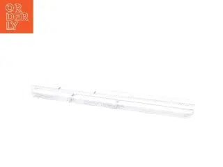Gennemsigtig plastik hylde (str. 65 og 53 x cm)