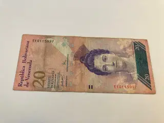 20 Bolivares Venezuela