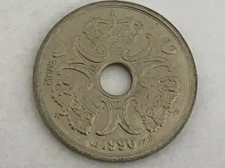 2 Kroner 1990 Prøvemønt