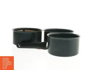Sorte Kasseroller med Aftagelige Håndtag fra Tefal
