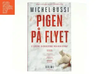 Pigen på flyet af Michel Bussi (Bog)