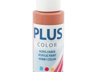 Plus Color Hobbymaling Terrakotta 60ml - Hurtig Tørring