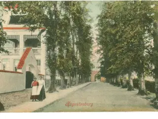 Slotsallé, Augustenborg 1907