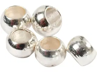 Wireklemmer, diam. 2 mm, sølv, 1000stk./ 1 pk.