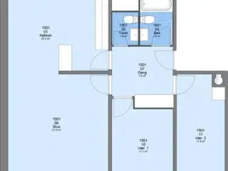 102 m2 lejlighed i Esbjerg Ø