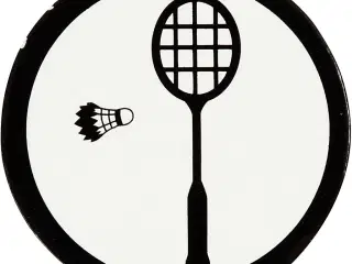 Kartonmærkater til Badmintonketcher - 20 stk.