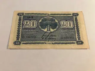 20 Mark 1945 Finland