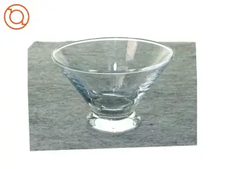 Skål i glas fra Holmegaard (str. 15 x 9 cm)