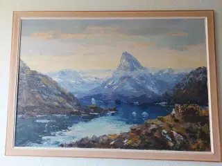 Oliemaleri af Thorbjørn Andersen