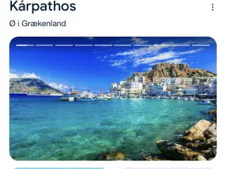 Flybillet til karpathos