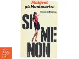 Maigret på Montmartre af Georges Simenon (Bog)