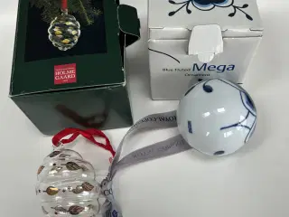georg Jensen holmegaard og mage musel julekugler 