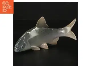 Porcelænsfigur af fisk