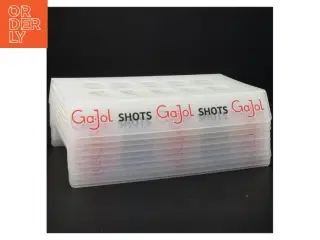 GaJol Shots Plastholder (str. 27 x 16 komma 5 x 4 cm)