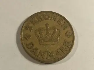 2 kroner 1938 Denmark