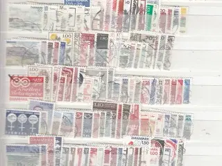 Ældre Danmarkssamling med 1300 forskellige. 