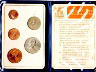 Britains First Decimal Coins 1971