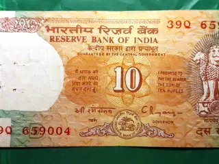 INDIA INDIEN 10 RUPEES 1992-1997 & 500 RUPEES 2007
