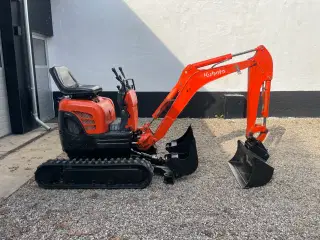 Kubota U10-3 Minigraver MOMSFRI 