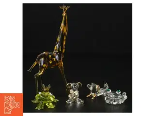 Glasfigurer (str. 3 cm til 18 cm)