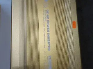 Inverter GREEN ENERGY Pure Sine Wave DC/AC Power 2000W
