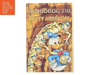 Jumbobog 210: De syv amuletter af Walt Disney (Bog)