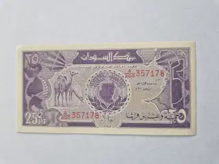 25 Piastres Sudan
