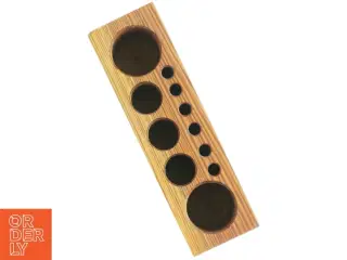 Træ kuglepenholder fra Peg and Awl (str. 25 x 8 cm)