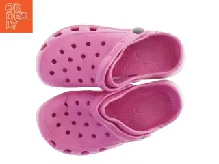 Lyserøde træsko i gummi størrelse 36 (str. 36 )